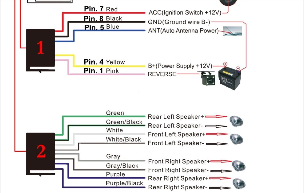 Подключение акустики к штатной проводке — Opel Vectra B, 1,8 л, 2001 ...