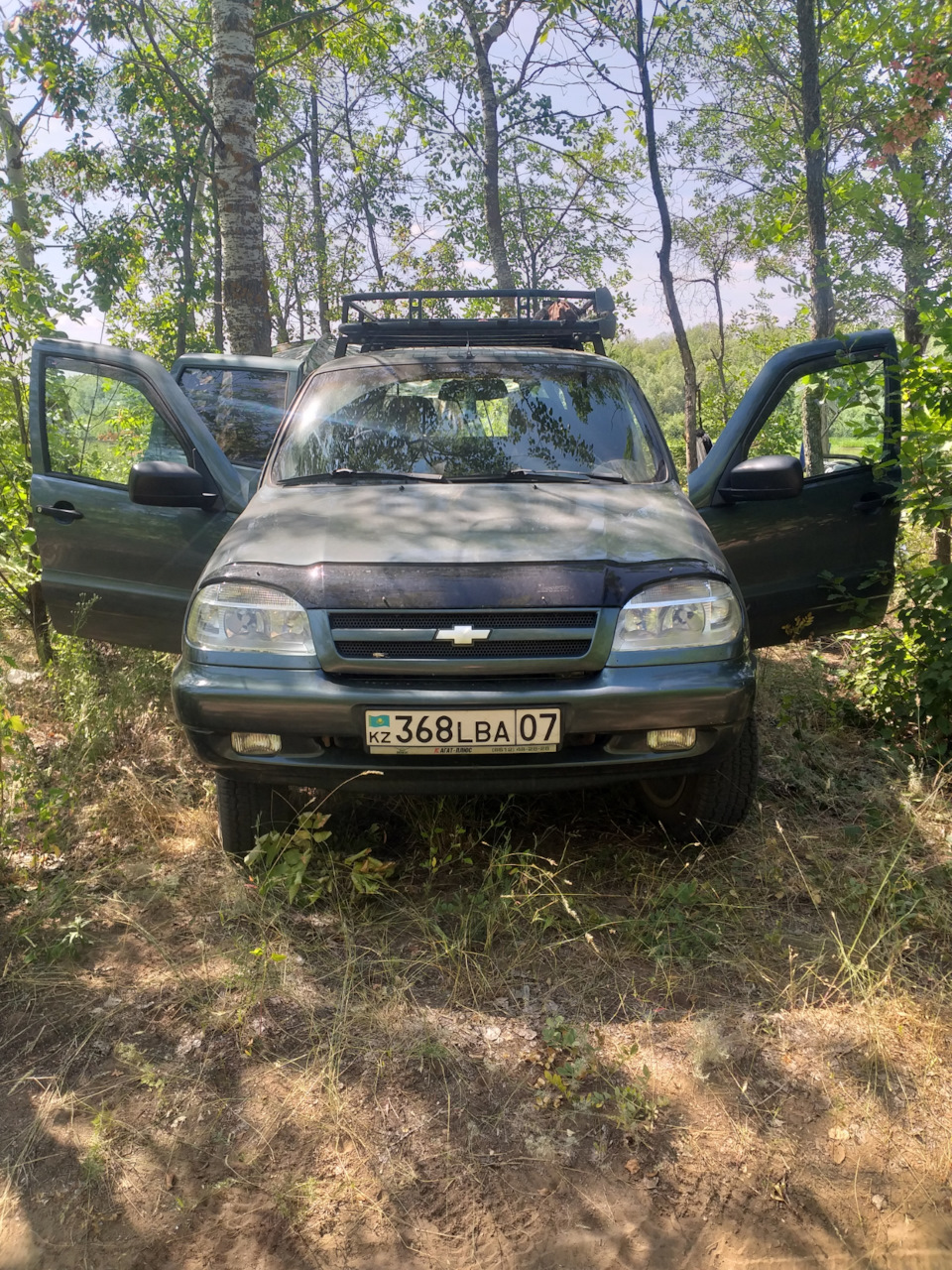 День рождения, природа, рыбалка — Chevrolet Niva GLX, 1,7 л, 2007 года |  путешествие | DRIVE2