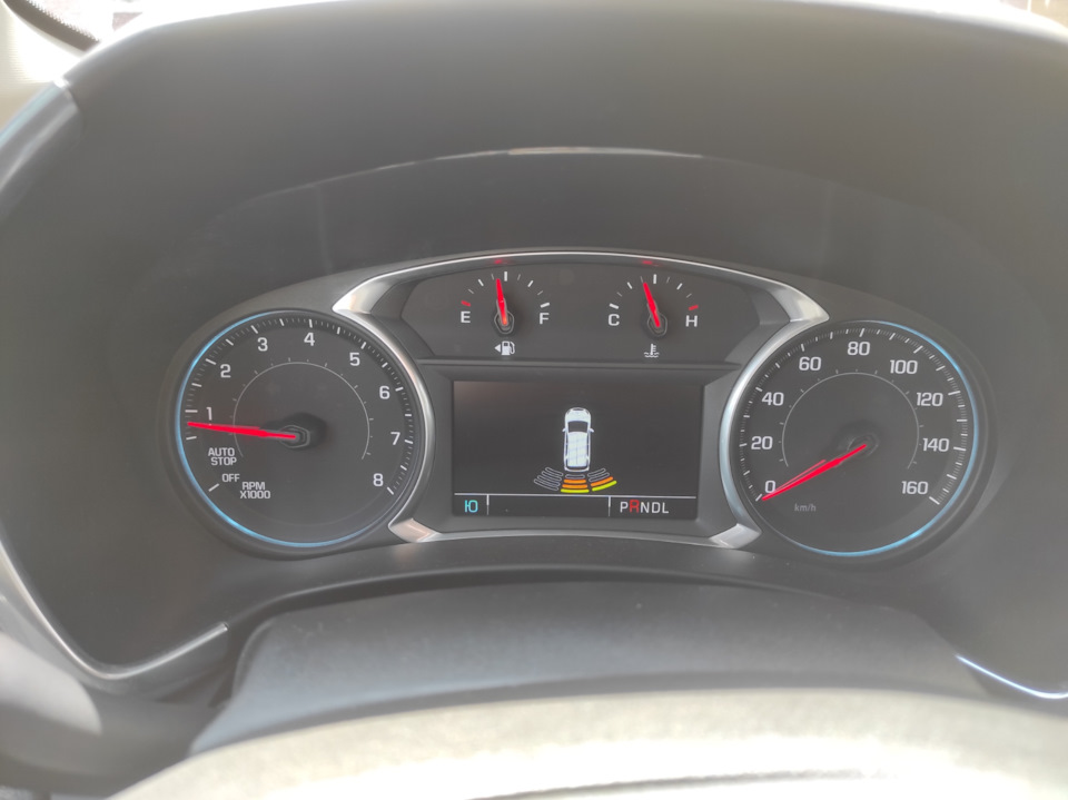 Парктроник Chevrolet Equinox 1.5 — Chevrolet Equinox (3G), 1,5 л, 2018 ...