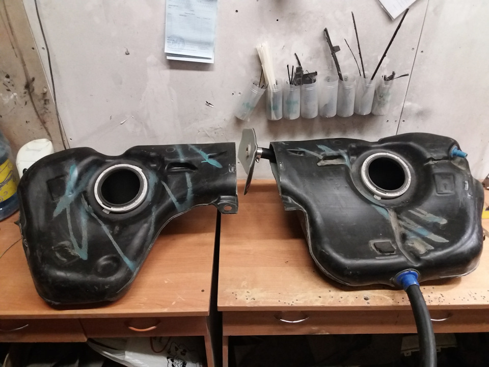 Рабочие будни. Сварка бензобака от BMW E90. Заказчик еще тот Кулибин ...