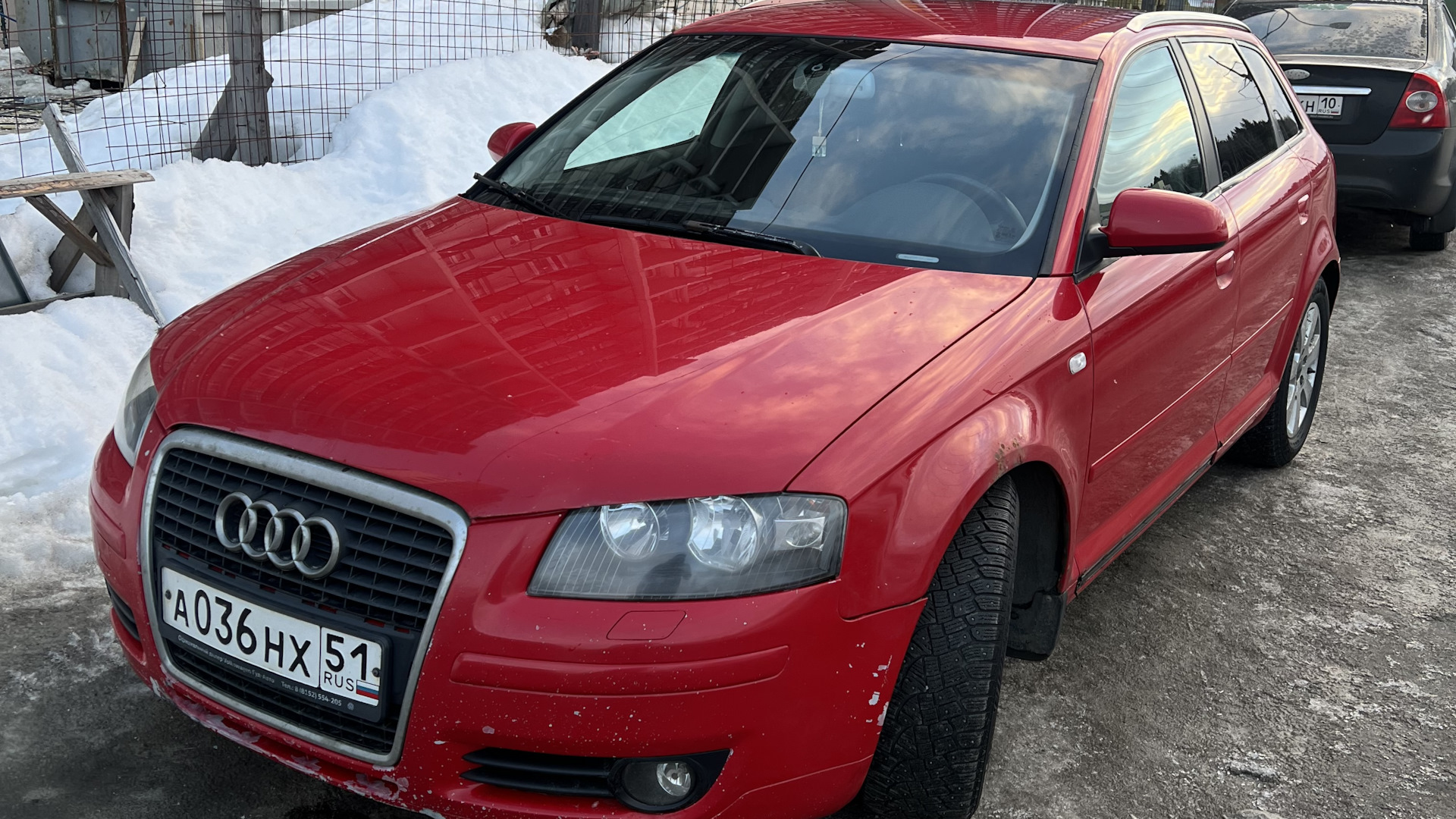 Audi A3 (8P) 2.0 бензиновый 2007 | Red на DRIVE2