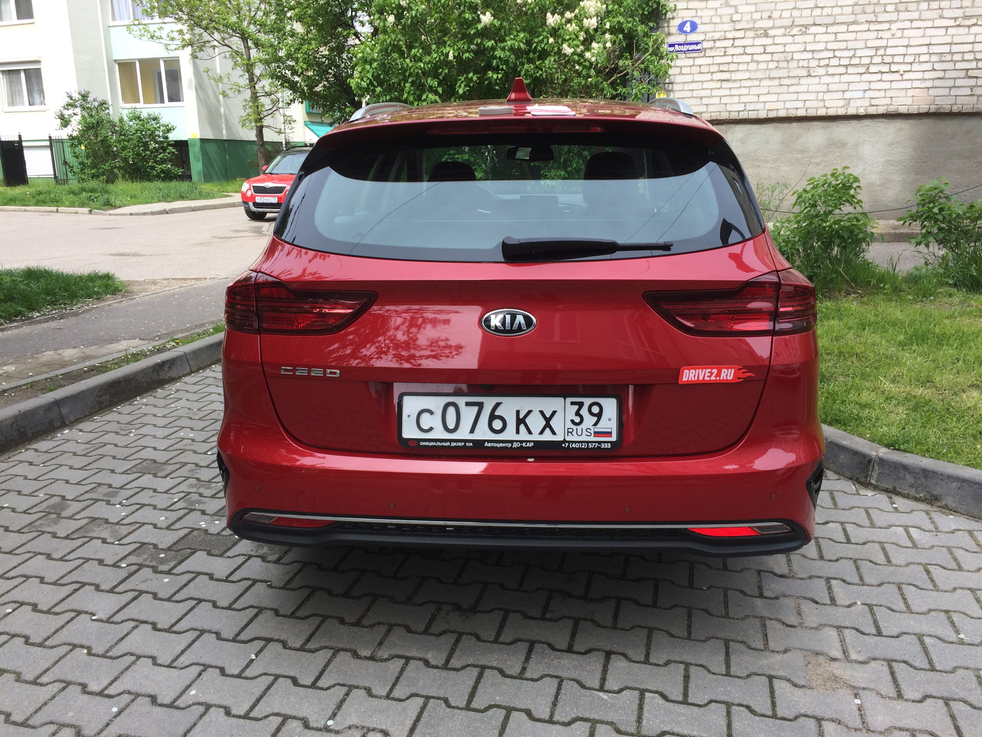 Наклейки Драйва2. Куда клеить? Варианты для владельцев Сид СВ — KIA Ceed SW  (3G), 1,6 л, 2019 года | стайлинг | DRIVE2