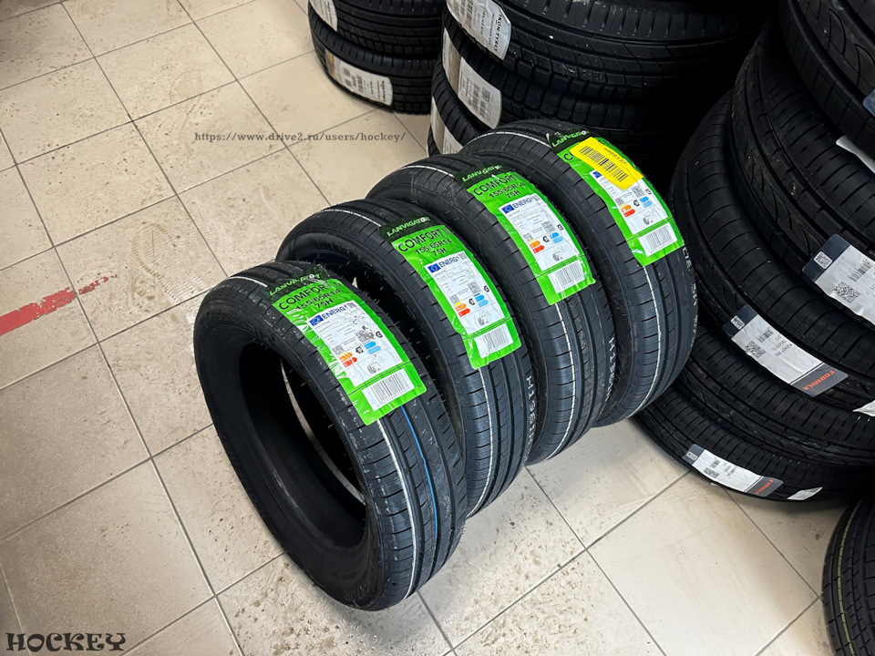 Летняя резина Lanvigator Comfort II 155/65 R14 75H — Peugeot 107, 1 л ...