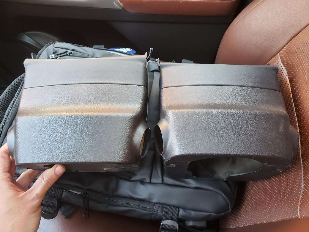 №32. Рестайл салона Part-5. Кожух рулевой колонки. — Toyota Land ...