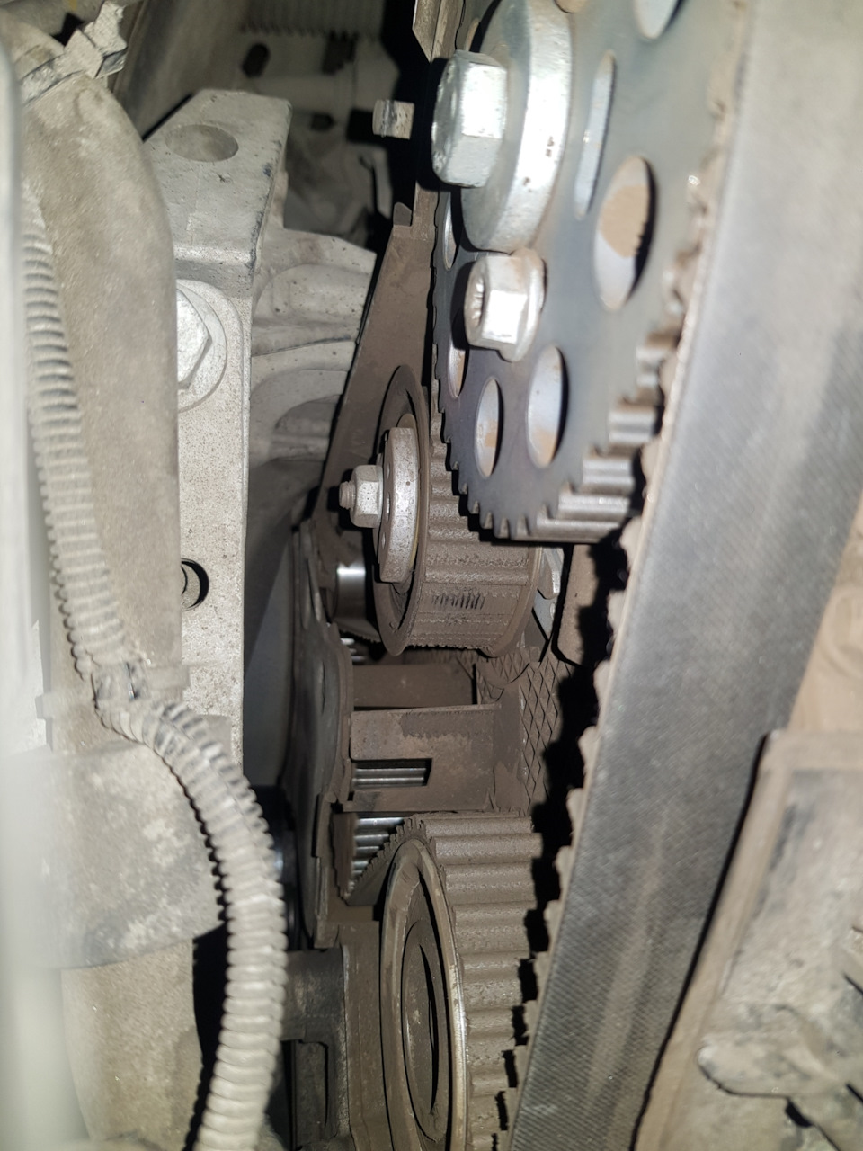 Срезало зубья на ГРМ, CLJA — Volkswagen Tiguan (1G), 2 л, 2011 года ...