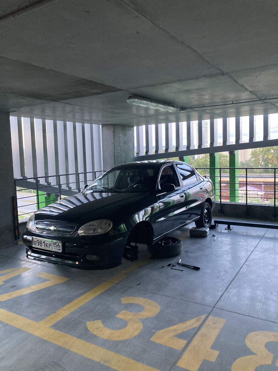 Колодки тормозные — Chevrolet Lanos, 1,5 л, 2008 года | расходники | DRIVE2