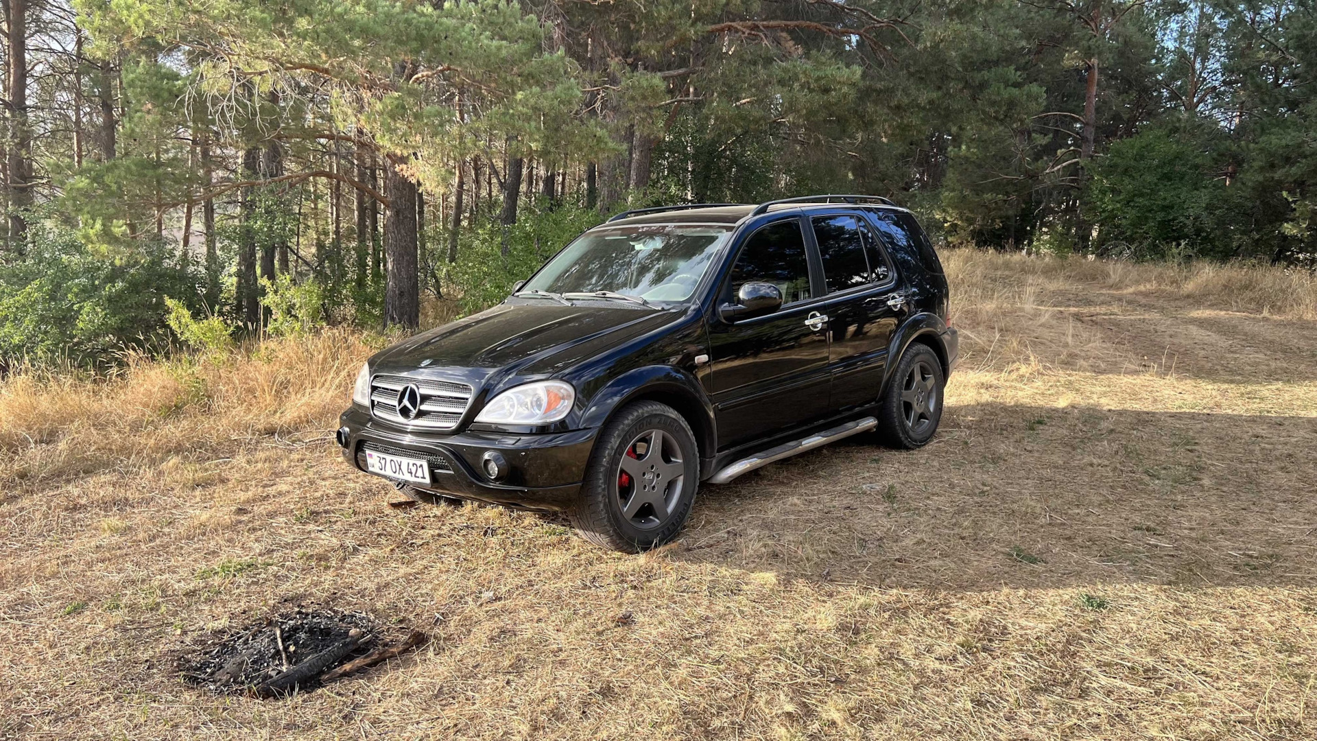 Продажа Mercedes-Benz ML 55 AMG (W163) 2000 (бензин, АКПП) — с историей  обслуживания — DRIVE2.RU