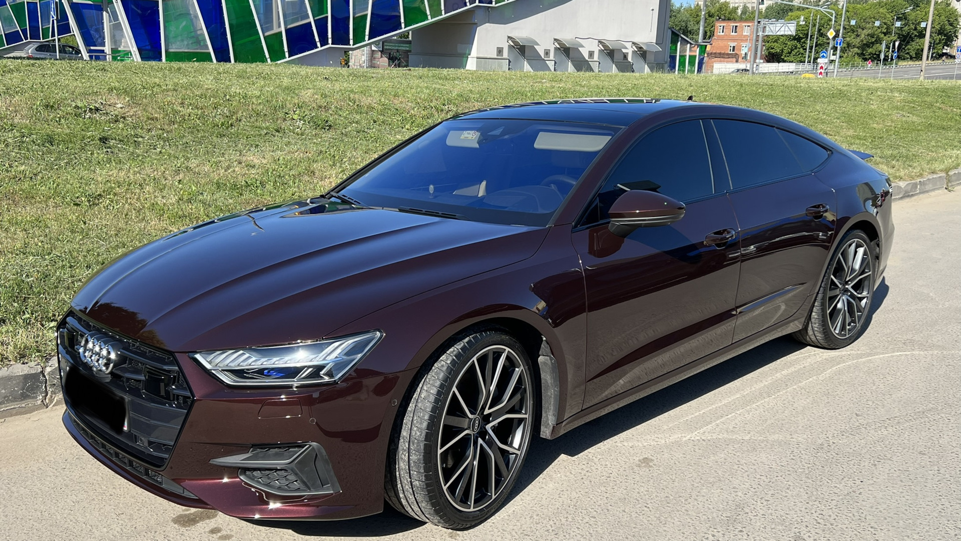 Audi A7 Sportback (2G) 3.0 дизельный 2020 | Бордо st3 на DRIVE2