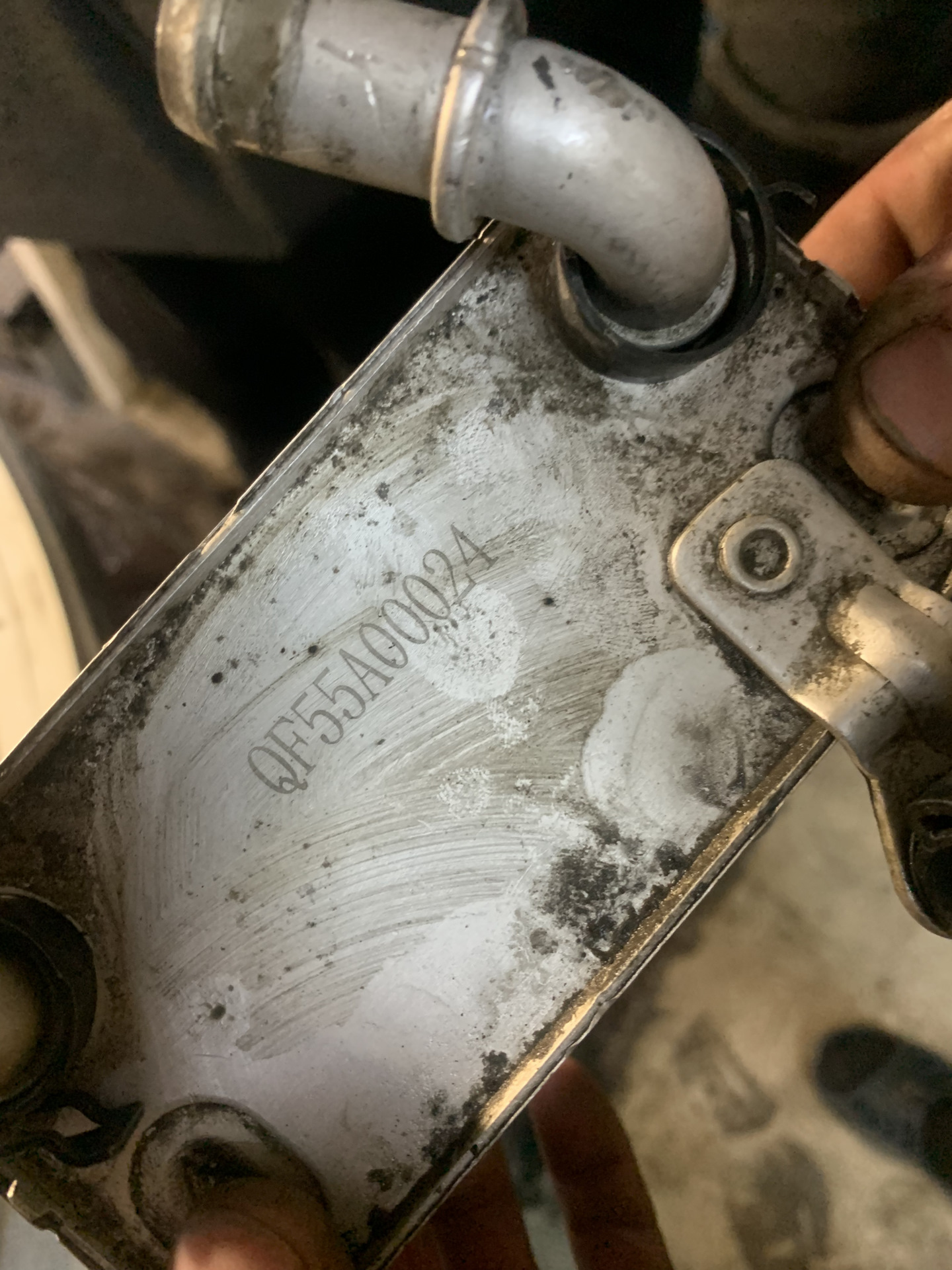 Масло в бачке антифриза — Skoda Octavia A5 Mk2, 1,8 л, 2012 года ...