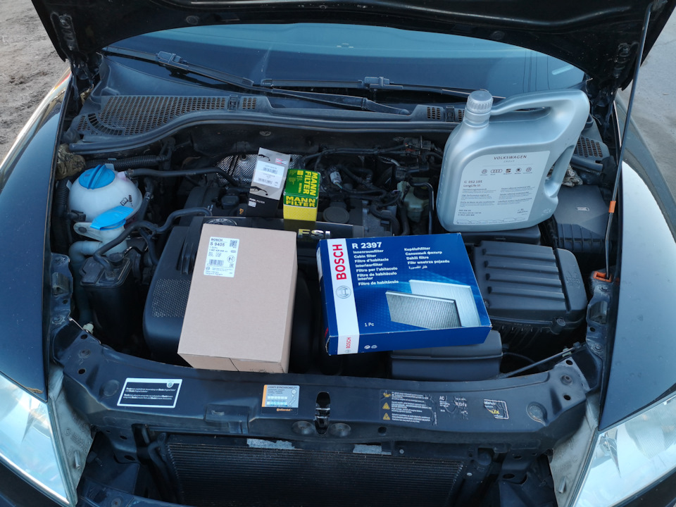 Промывка масляной системы — Skoda Octavia Combi A5 Mk2, 2 л, 2005 года ...