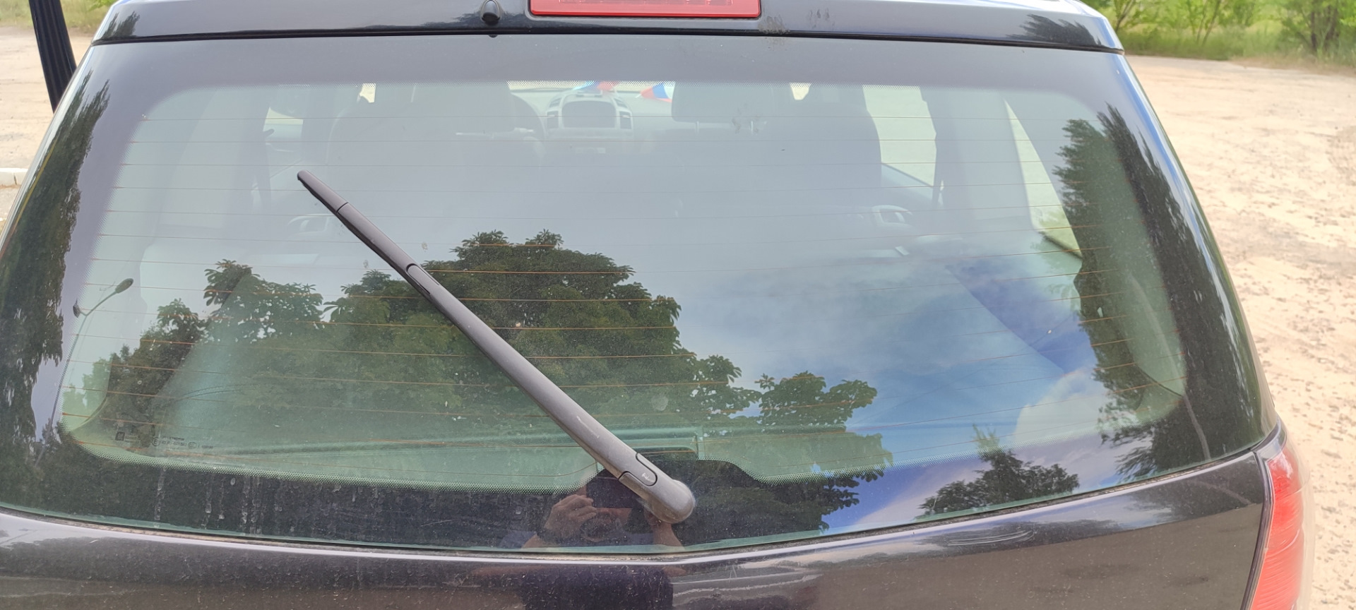 Задний стеклоочиститель. — Opel Zafira B, 1,8 л, 2006 года | своими ...