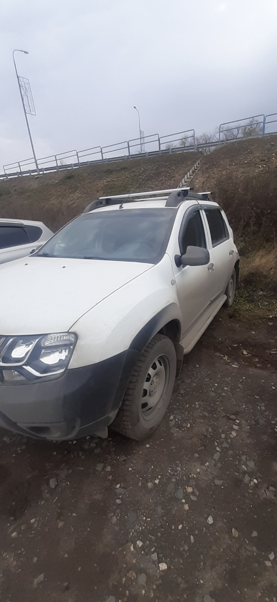 Багажник на крышу на Рено Дастер рестайлинг. — Renault Duster (1G), 1,6 ...