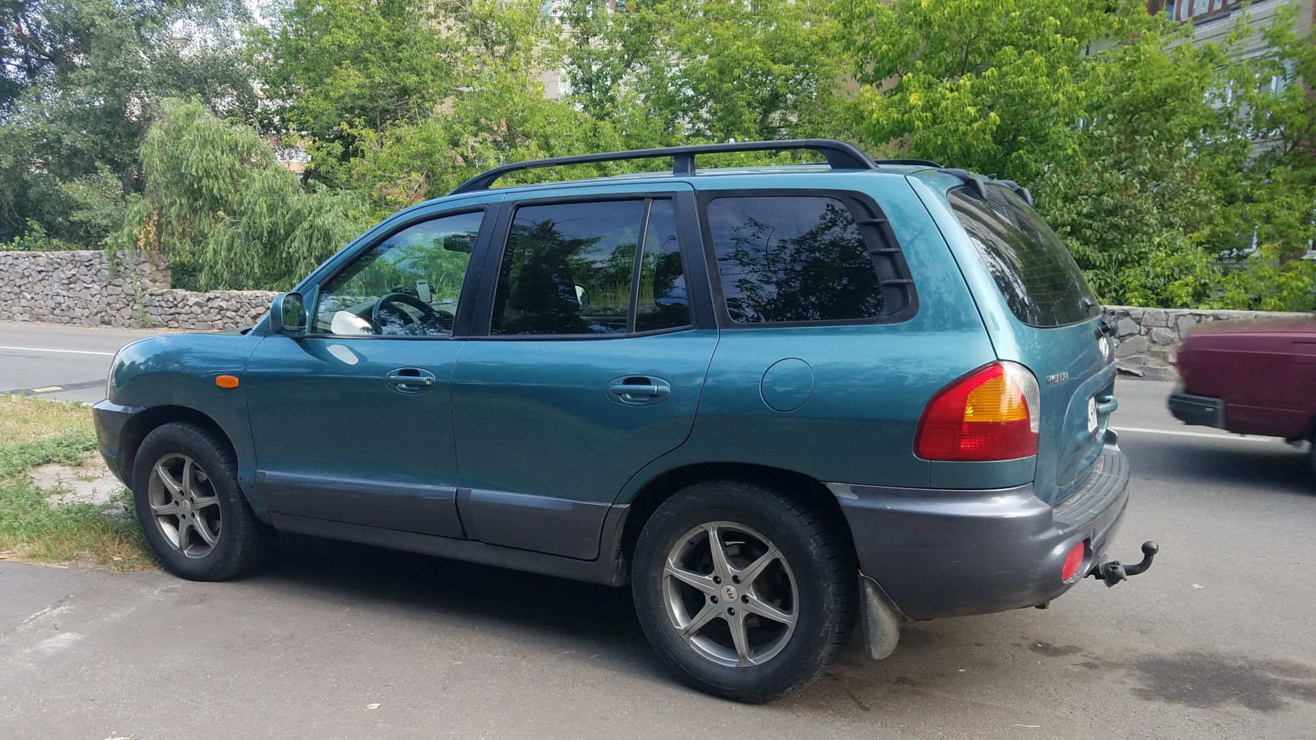 Hyundai Santa Fe (1G) 2.4 бензиновый 2001 | Пухлая панда на DRIVE2