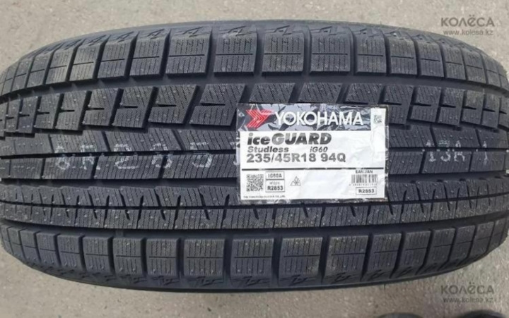 Yokohama ice guard ig60 зимняя отзывы. Yokohama ig60. Yokohama Ice Guard ig60. 235/45/18 Yokohama ig-60a. Yokohama ICEGUARD ig60 и ig60a.