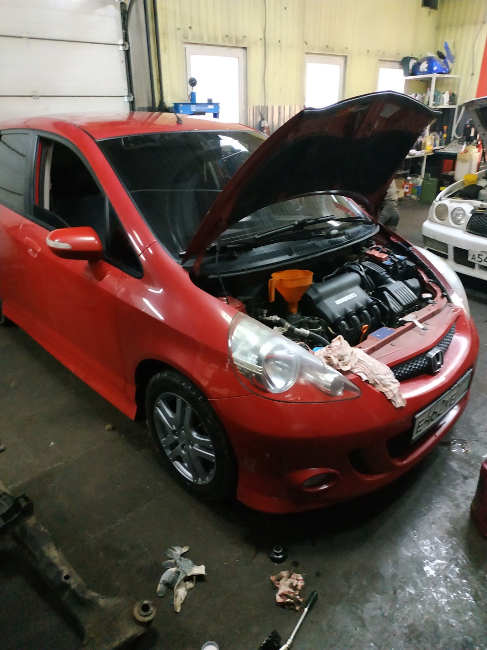 Замена масла двс. Для себя — Honda Jazz (1G), 1,3 л, 2008 года | визит ...