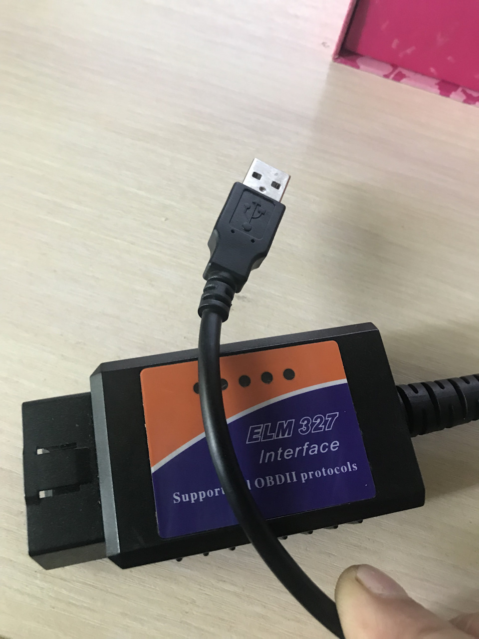 elm327 c usb проводом