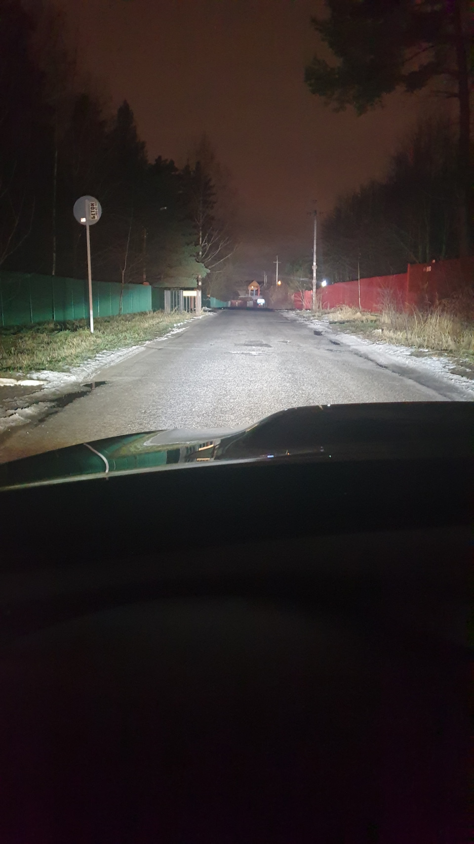 Дальний Bi led на Сером — Subaru Forester (SH)