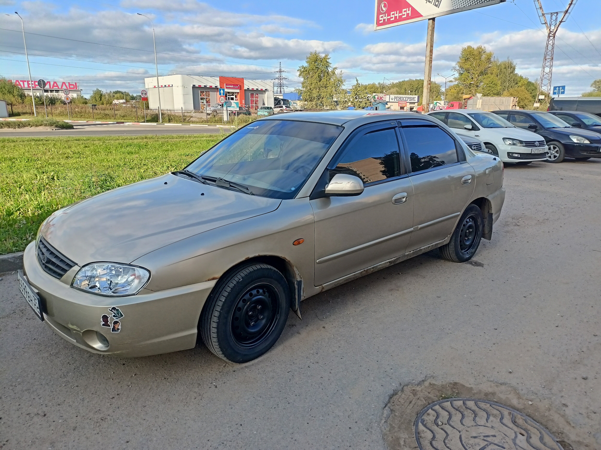 Kia Spectra разварки