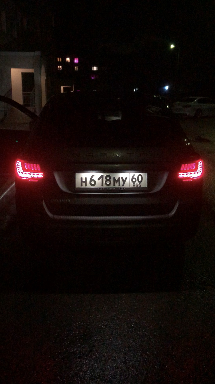 Led фонари на лифтбек — Lada Гранта Лифтбек (2G), 1,5 л, 2019 года ...