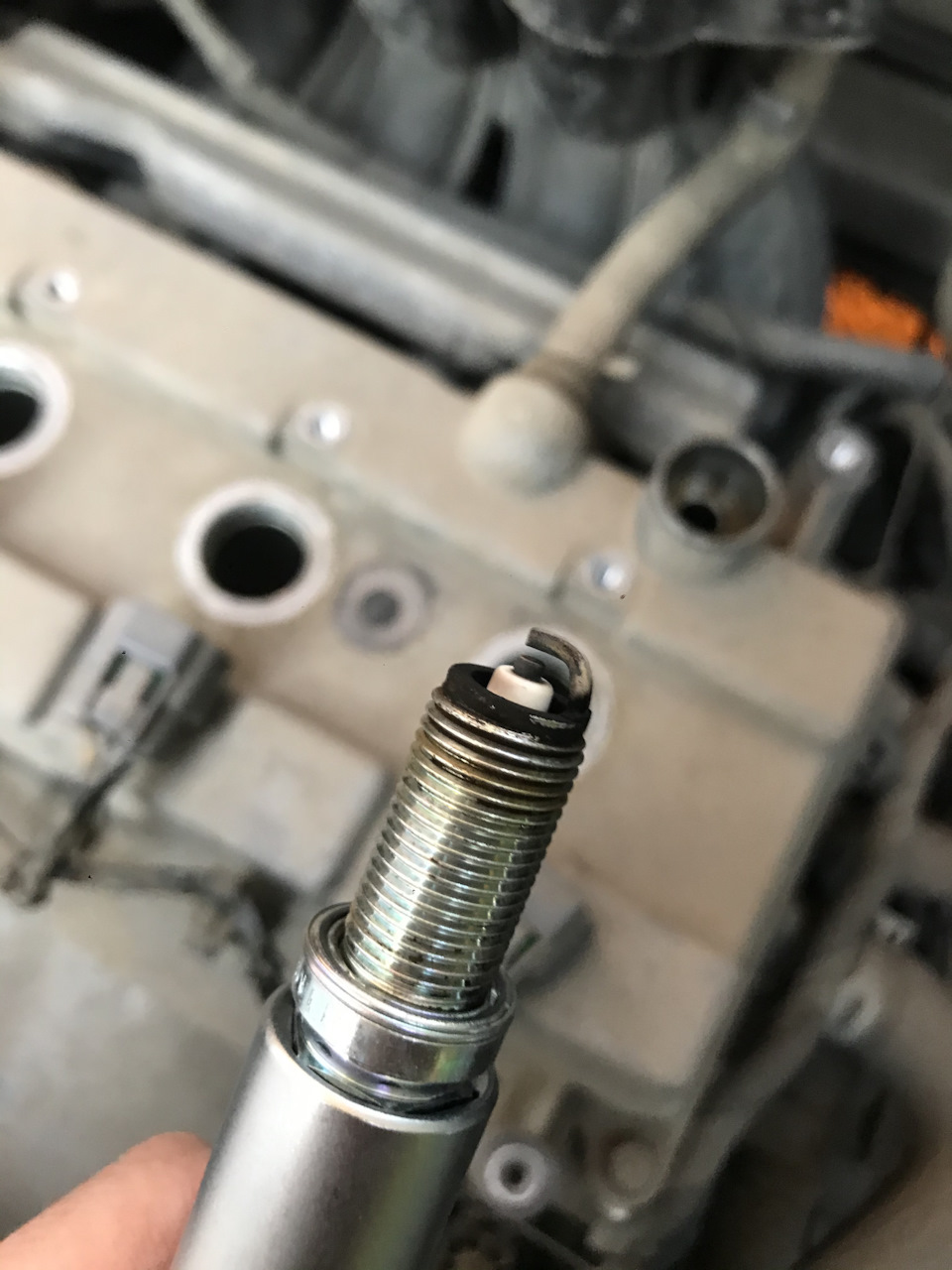 Продолжение истории с ухудшением динамики. Замена свечей на denso ...