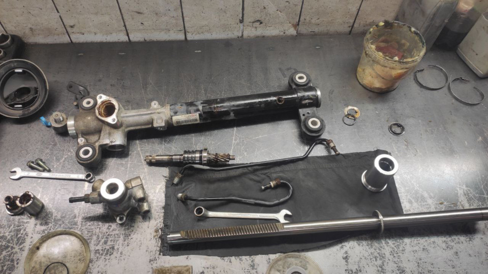 56. ТО 209500 км. + рейка, опоры амортов, масло в задний мост! — Honda ...