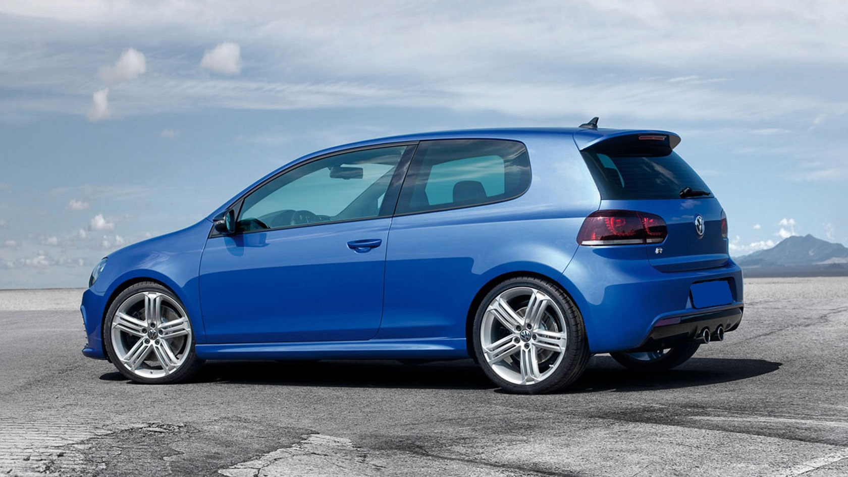 Volkswagen Golf r mk6 красный