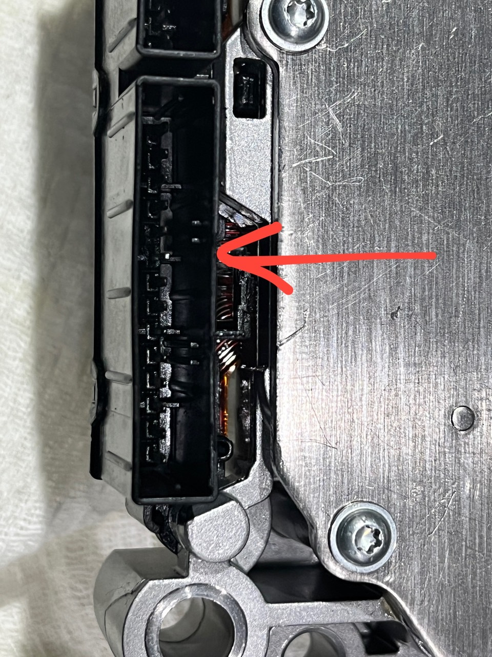 замененный контакт — Audi A7 Sportback (1G)