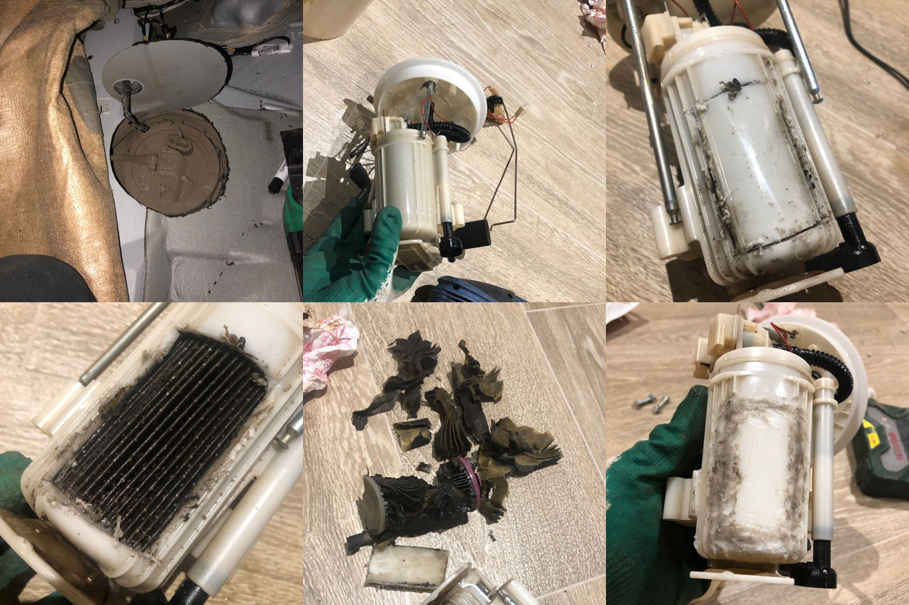 Focus 3 — топливный фильтр — Ford Focus Hatchback III, 1,6 л, 2011 года ...