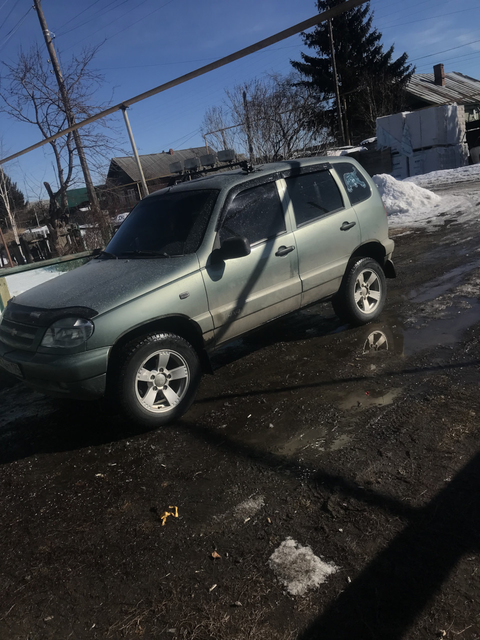 Не могу подобрать цвет — Chevrolet Niva, 1,7 л, 2007 года | просто так |  DRIVE2