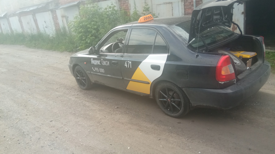 Алькаста М29 на Акценте — Hyundai Accent (2G), 1,5 л, 2008 года ...