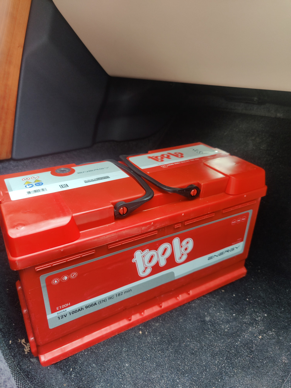 Зимние неприятности, и замена аккумулятора — Land Rover Range Rover (3G ...