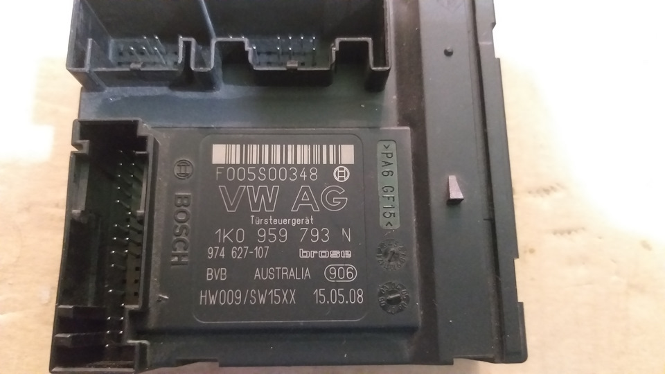 1K0959793 (D, J, N) РЕШЕНО! — Volkswagen Golf Mk5, 1,6 л, 2005 года ...