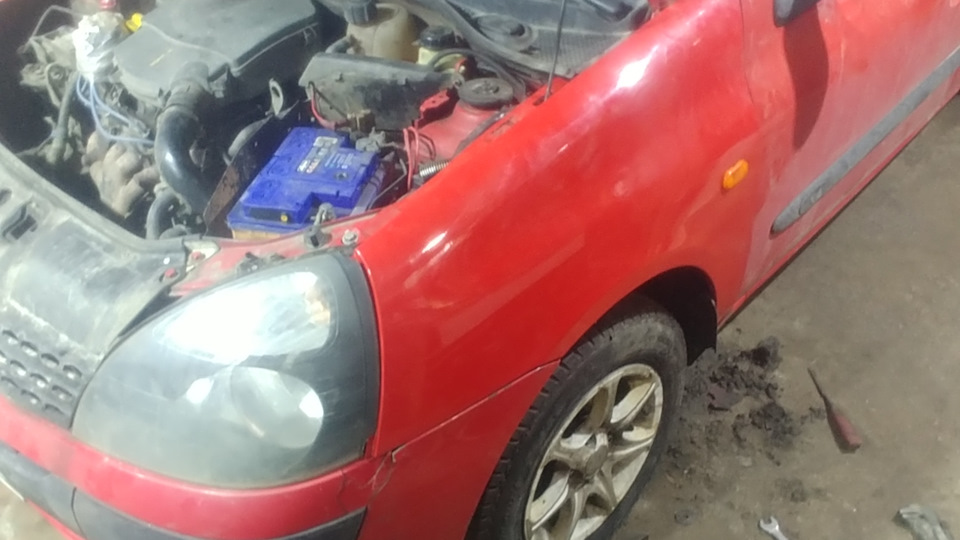 Пыльники. — Renault Symbol, 1,4 л, 2003 года | расходники | DRIVE2