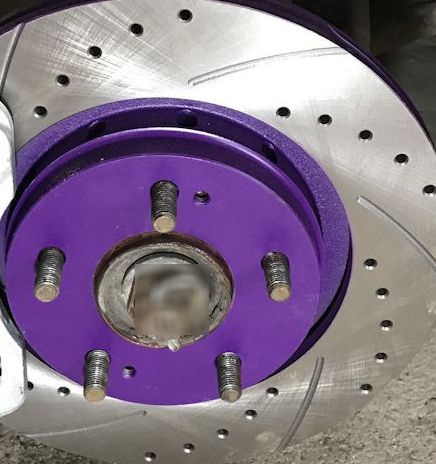 Передние тормозные диски NiBK с перфорацией через 2,5 года — Mitsubishi ...