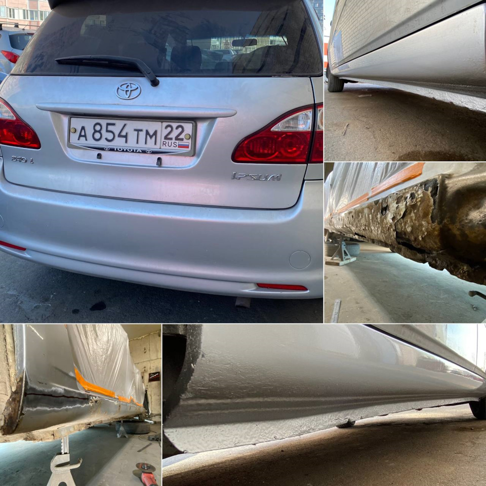 Кузовной ремонт Тойота Ипсум 2поколение (Toyota Ipsum) — DRIVE2