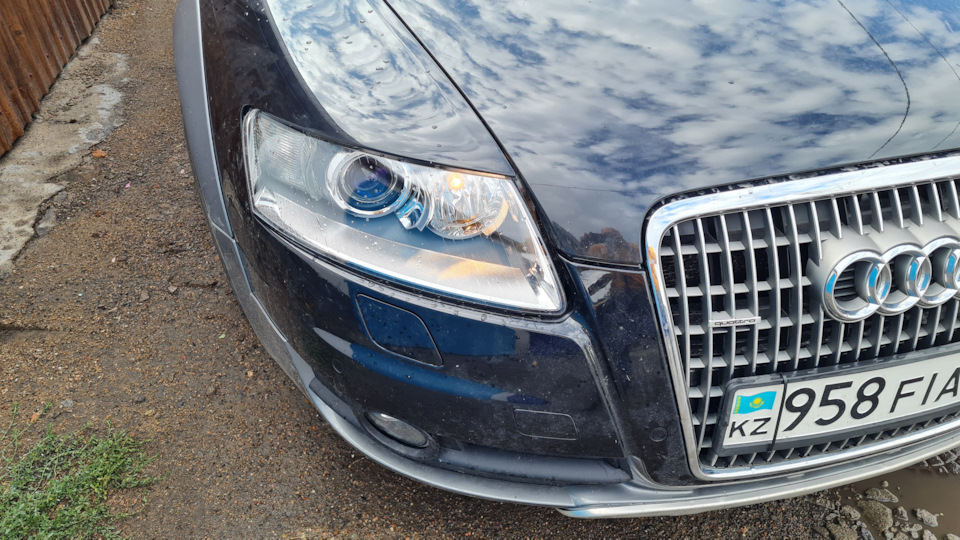 Восстановление и замена форсунок фар Ауди А6С6 — Audi Allroad (C6), 3,2 ...