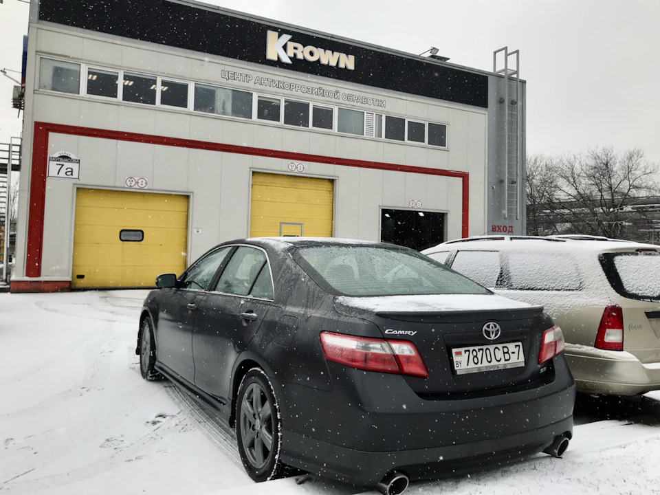 Повторная антикоррозийная обработка Krown. Озонирование салона ...