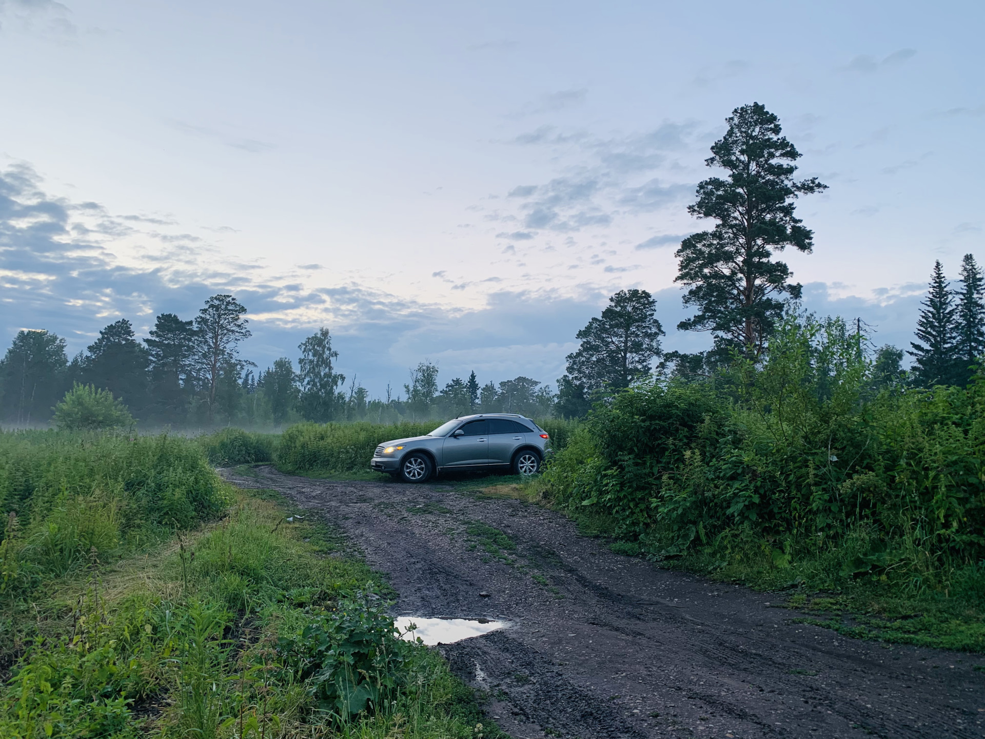 Штатный саб — Infiniti FX (1G), 3,5 л, 2004 года | электроника | DRIVE2