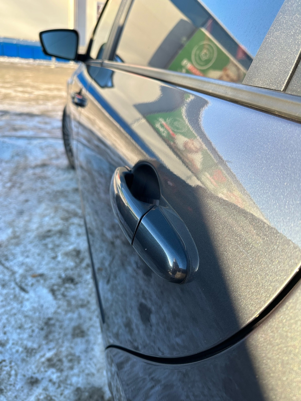 Установка ручек в цвет кузова — Lada Гранта (2G) FL, 1,6 л, 2021 года ...