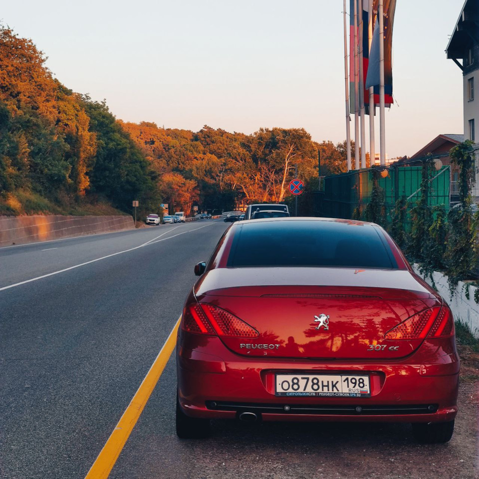 Поездка на Кавказ или 5000 км за пару недель — Peugeot 307 CC, 2 л, 2006  года | путешествие | DRIVE2