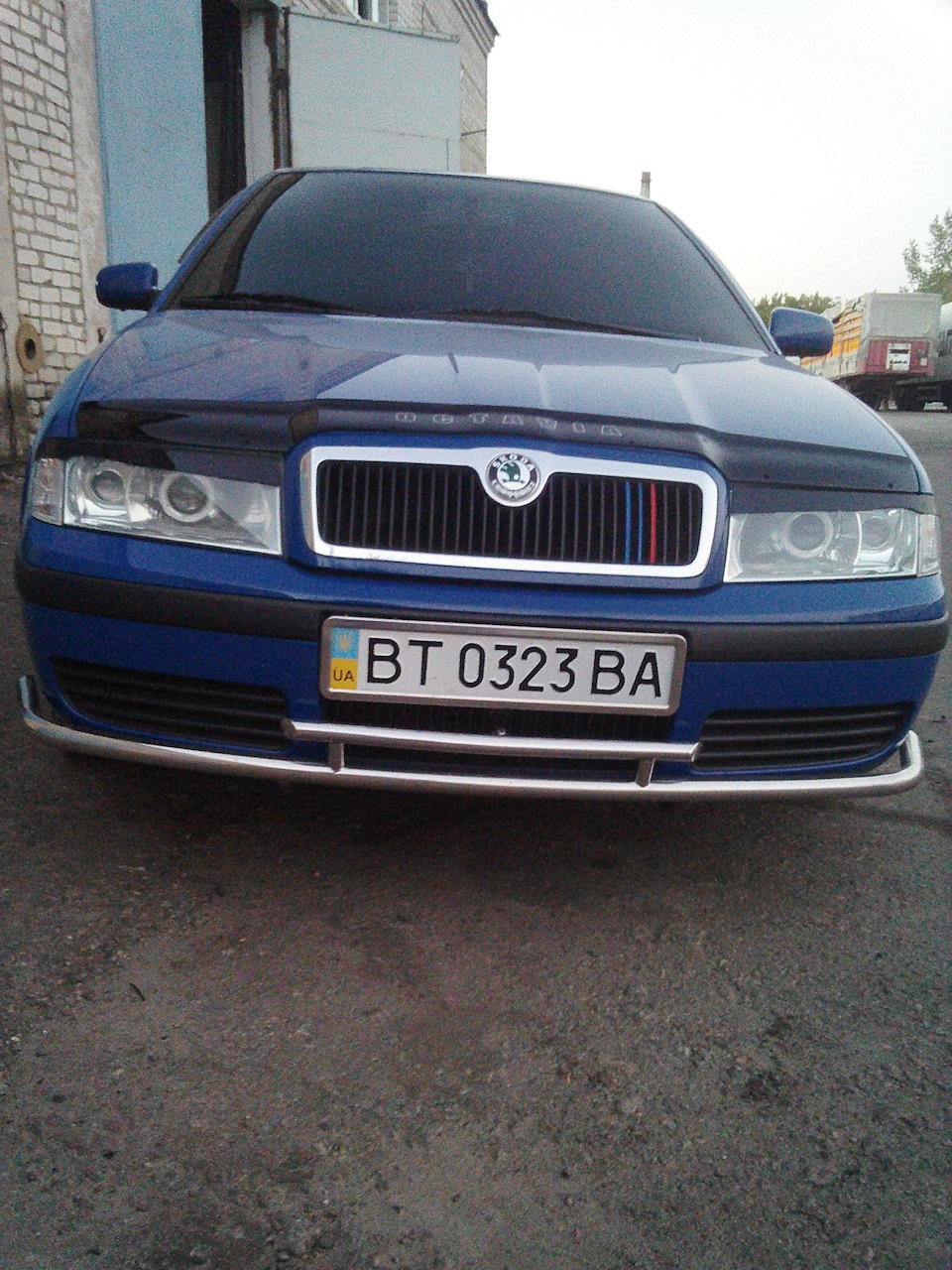 Быксеноновве линзы+ангельские глазки — Skoda Octavia A4 Mk1, 2007 года ...
