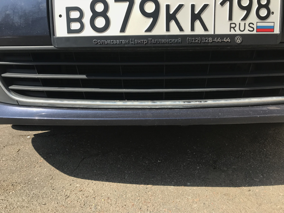 Решетка — Volkswagen Polo Sedan, 1,6 л, 2013 года | стайлинг | DRIVE2