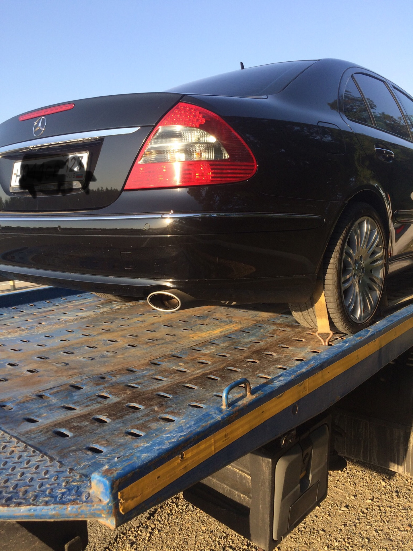 Началась жара, начались проблемы — Mercedes-Benz E-Class (W211), 2,5 л ...