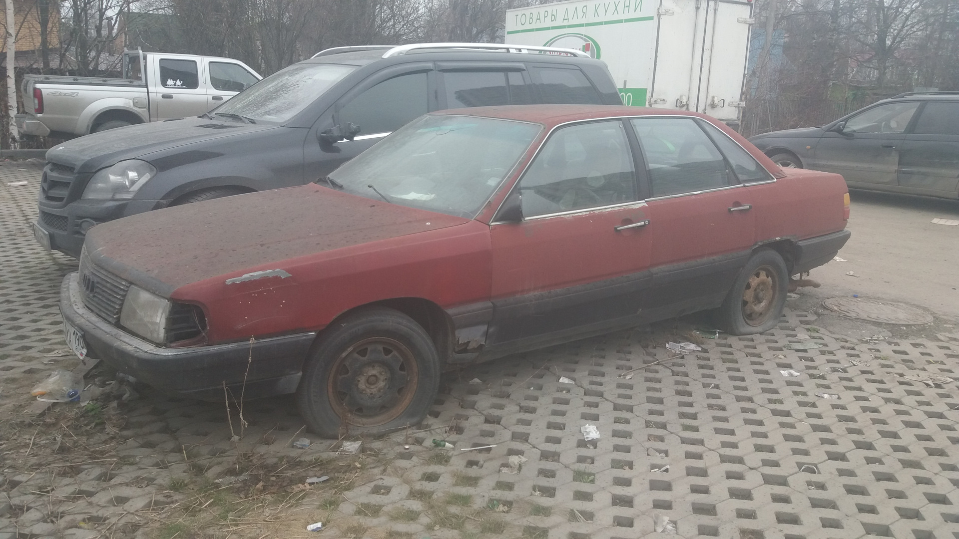 AUDI 100 C3 в Одинцово, Московская область. — Сообщество «Брошенные Машины»  на DRIVE2