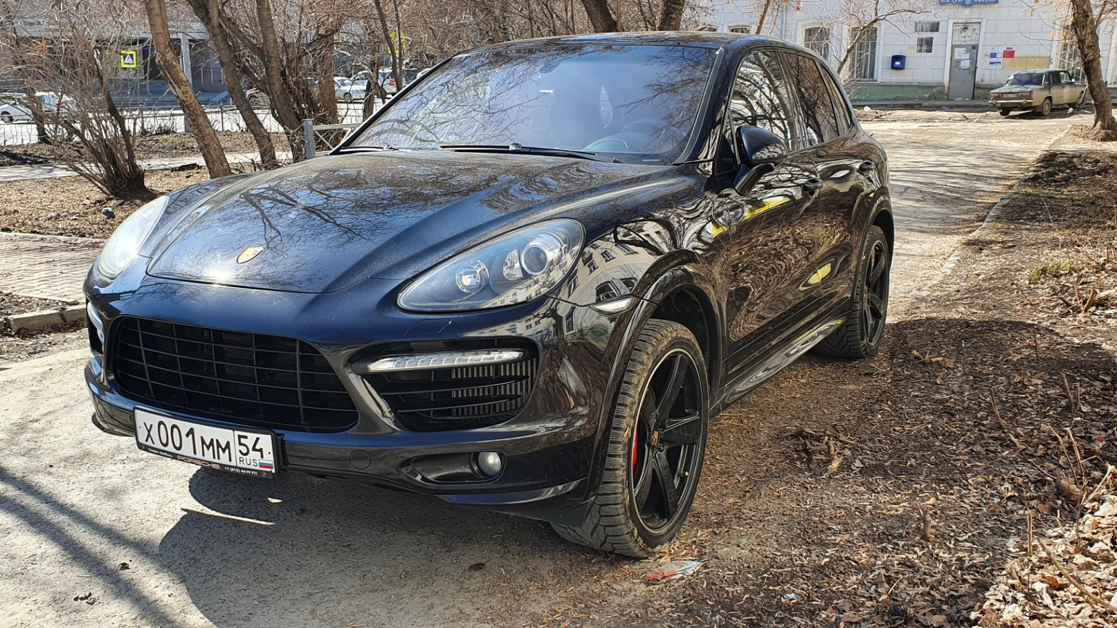 Porsche Cayenne (2G) 958 4.2 дизельный 2014 | Черныш на DRIVE2