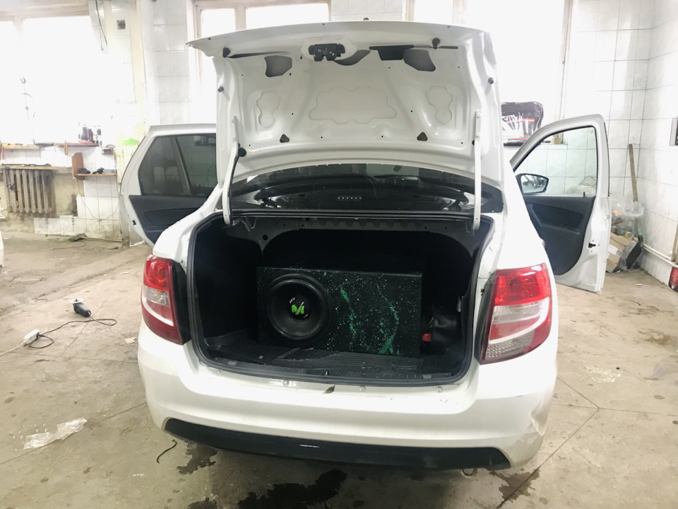 Вой кпп или сабвуфер в помощь — Lada Гранта (2G) FL, 1,6 л, 2020 года ...