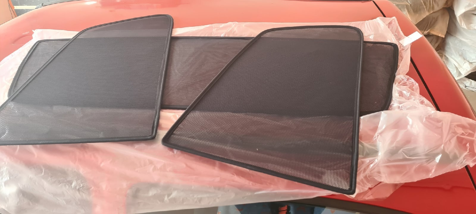 Установка каркасных шторок — Renault Twingo I, 1,2 л, 1993 года ...