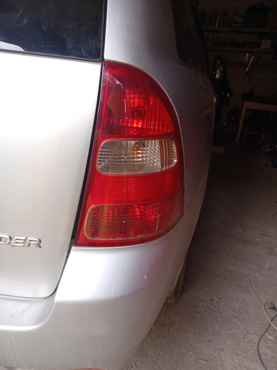 Photo from the logbook Toyota Corolla Fielder (E120)