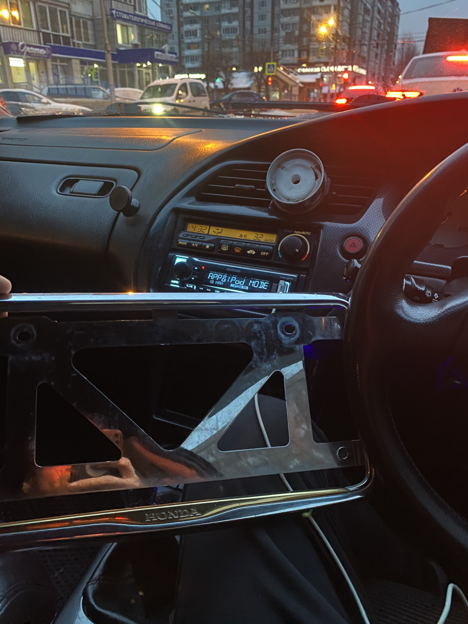 1️⃣1️⃣🛑Рамка номера и шильдик — Honda Torneo, 2 л, 2002 года | запчасти ...