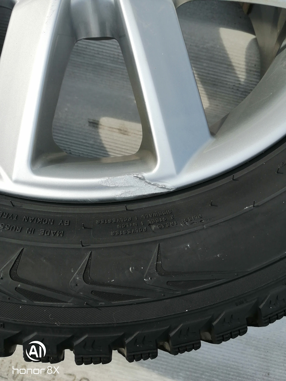 Чем подкрасить сколы и бордюрку на литьё Skad Samurai Селена — KIA Rio ...